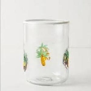 NWT Anthro Bonita Palm Isla Juice Glass